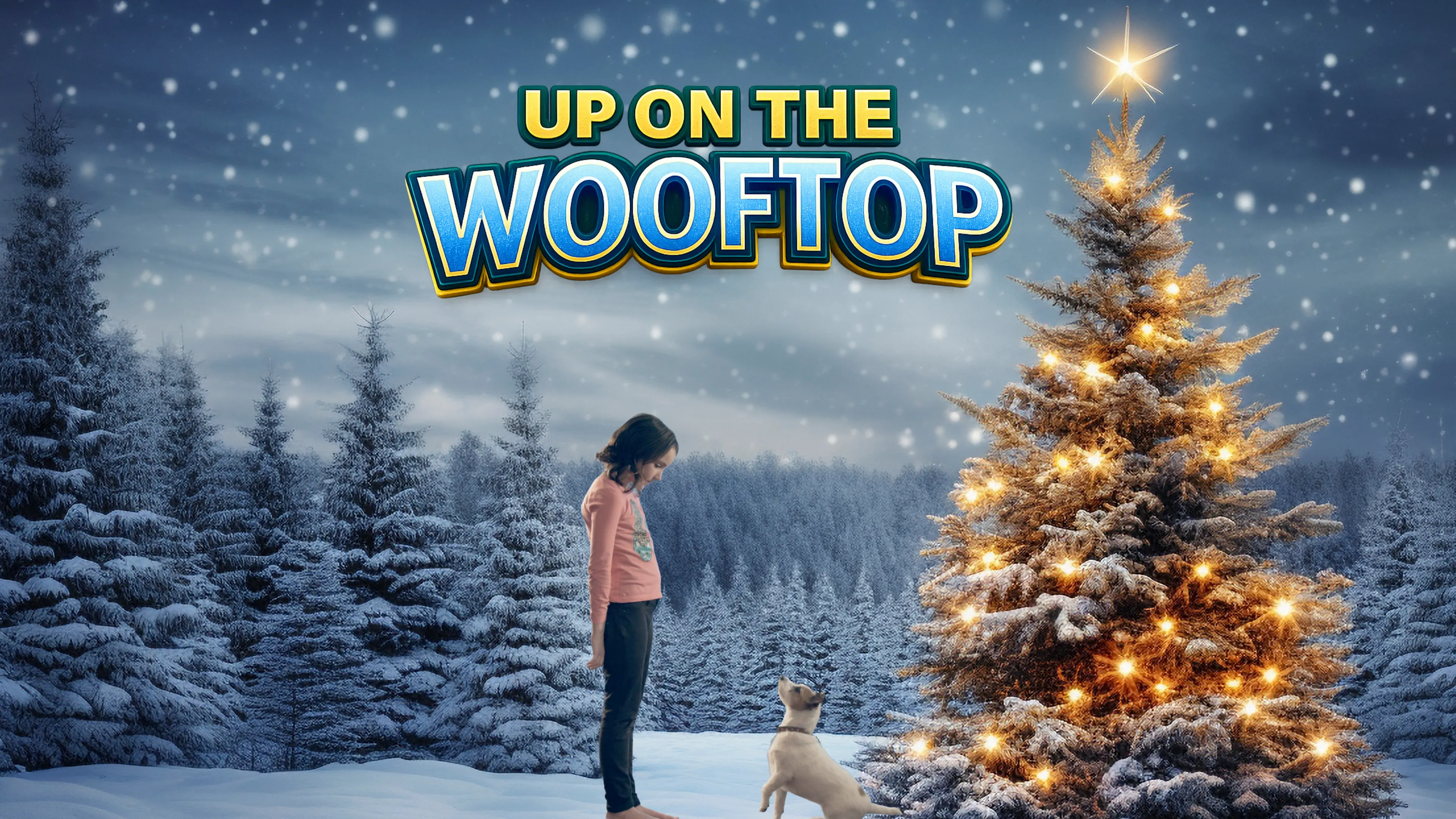 Up on the Wooftop poster